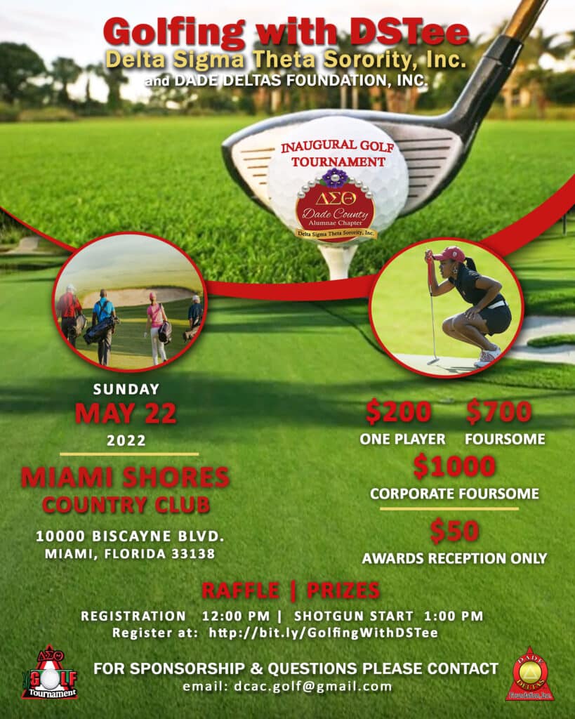 Golfing with DSTee – Inaugural Golf Tournament – Dade County