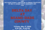 Delta Day at Miami-Dade County