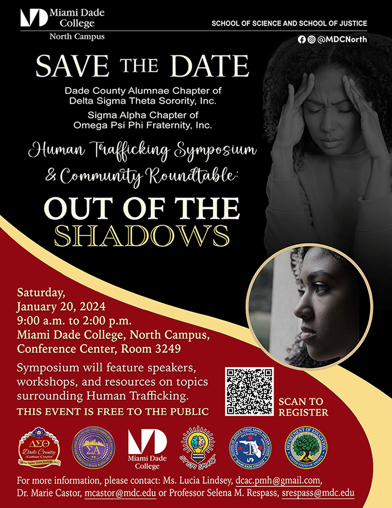 Human Trafficking Symposium And Community Roundtable Out Of The   Human Trafficking 2024 Registration Flyer 